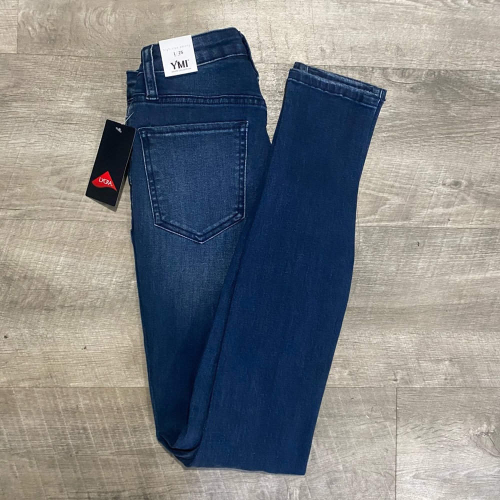 YMI High Waisted Ripped Jeans